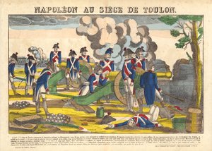 Napoléon au siège de Toulon